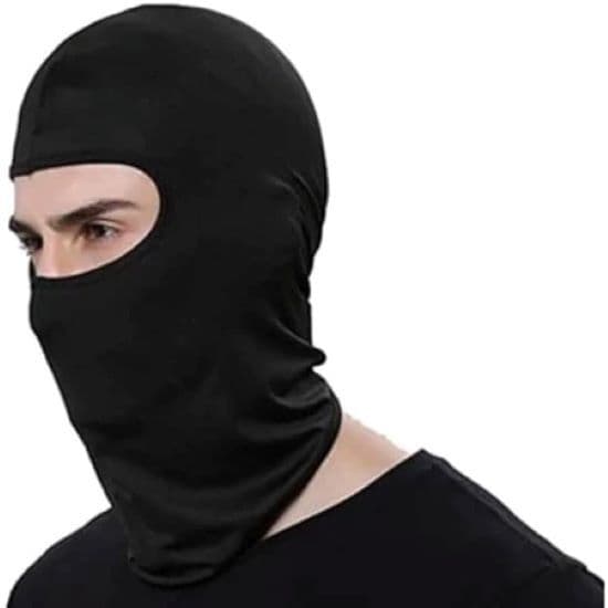 BALACLAVA ALGODÃO DN  PRETA RACING