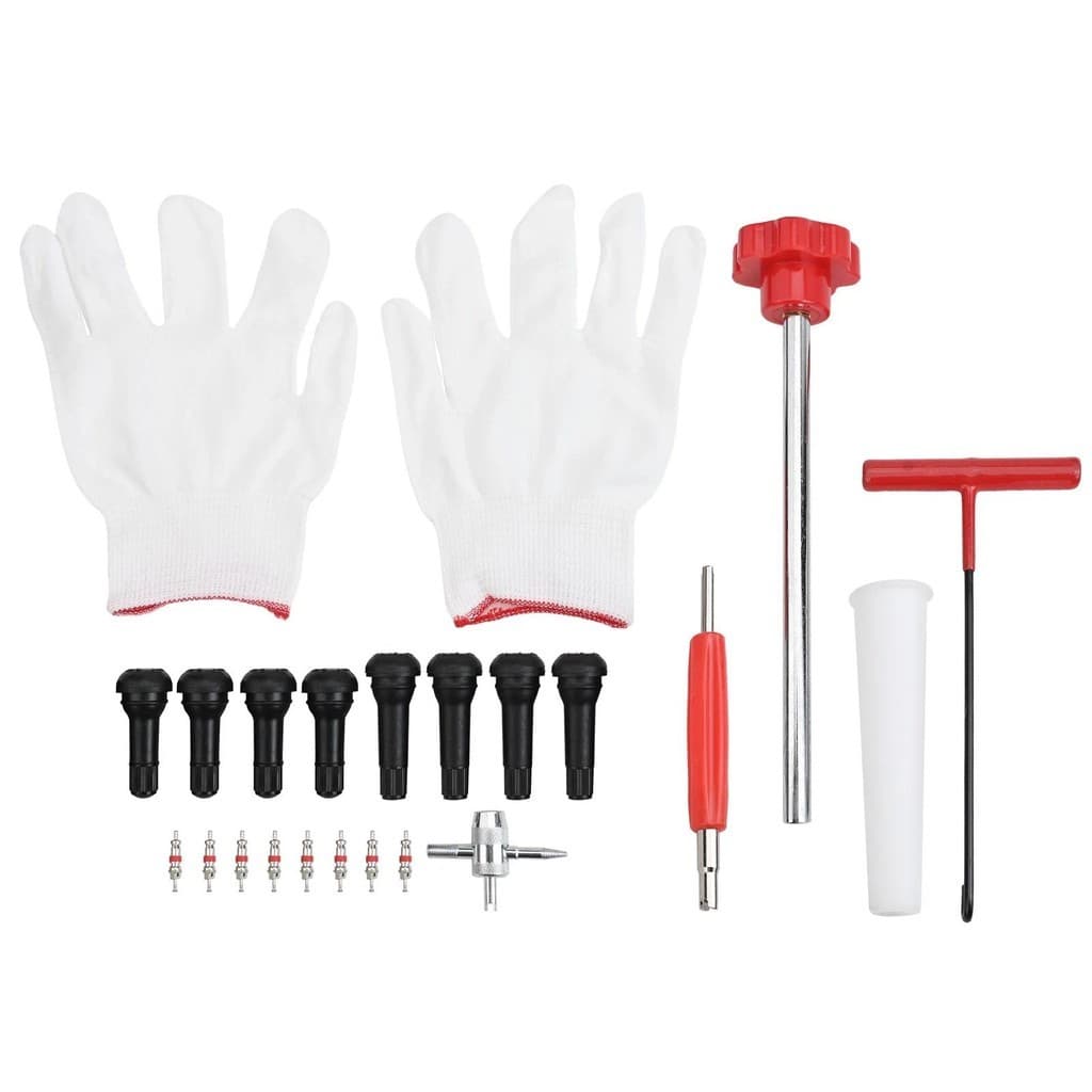 Kit De Ferramentas Para Válvula De Pneu Manutenção De Pneus Reparo Componentes Versáteis Pacote Abrangente Carros Motoci