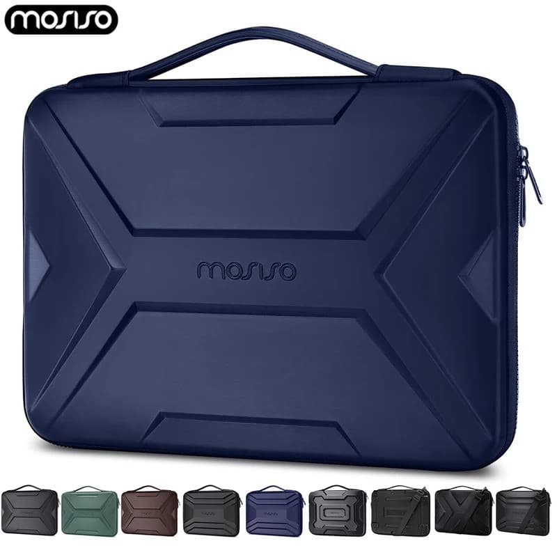 13 14 15.6 17 Polegadas Bolsa Para Laptop Macbook Air Pro M1 M2 M3 M4 HP Dell Lenovo À Prova D'água EVA Capa Protetora D