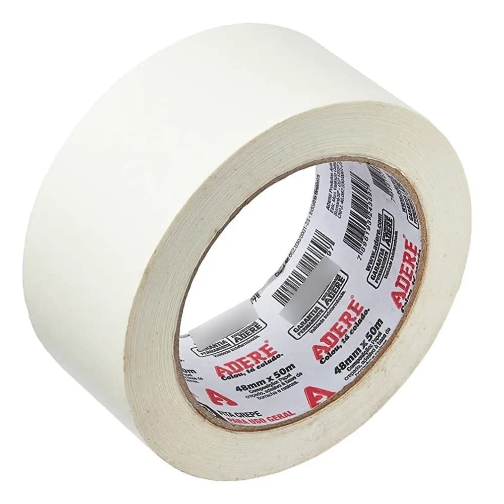 Fita Crepe Larga Adere Uso Geral 48Mm X 50M ADERE