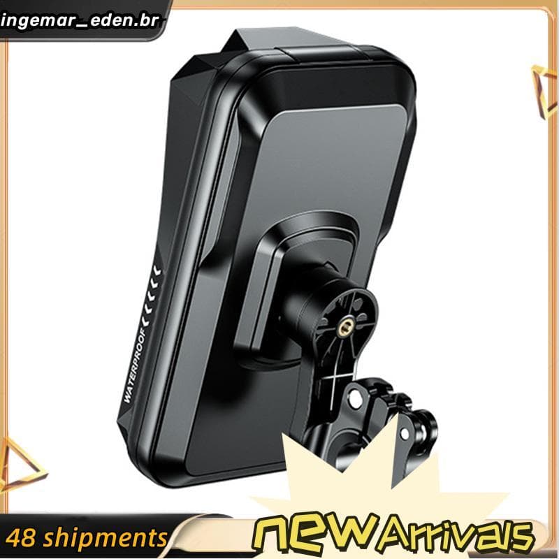 Capa De Telefone De Bicicleta À Prova D'água Universal Motocicleta Guiador Suporte Moto Scooter Montagem Celular