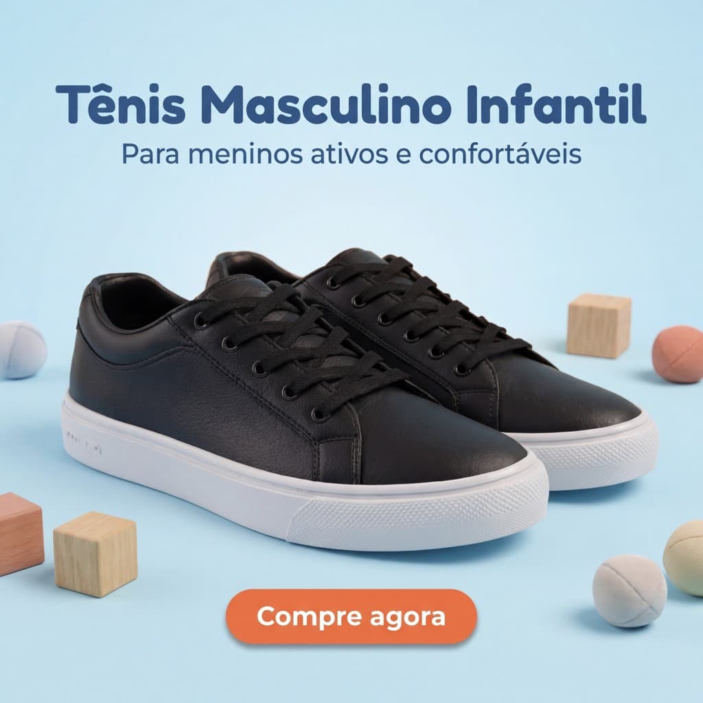Tênis Infantil Casual Minimalista Versátil Solado Antiderrapante Baixo  -Promoção