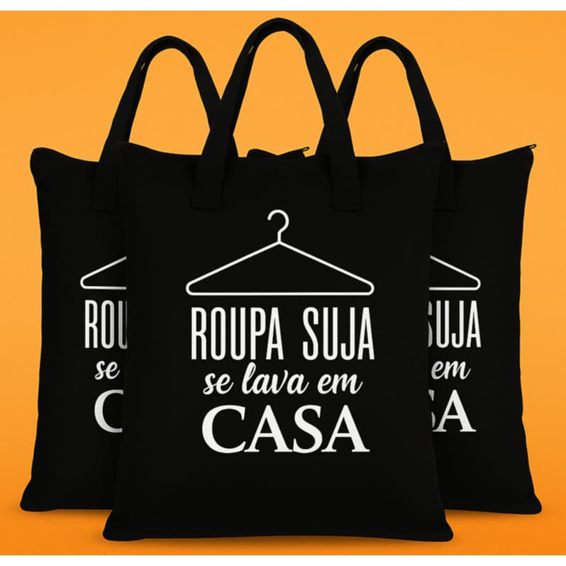 KIT 3 Sacos para Roupas Sujas de Viagem sacos para guardar roupas Impermeável e com Zíper