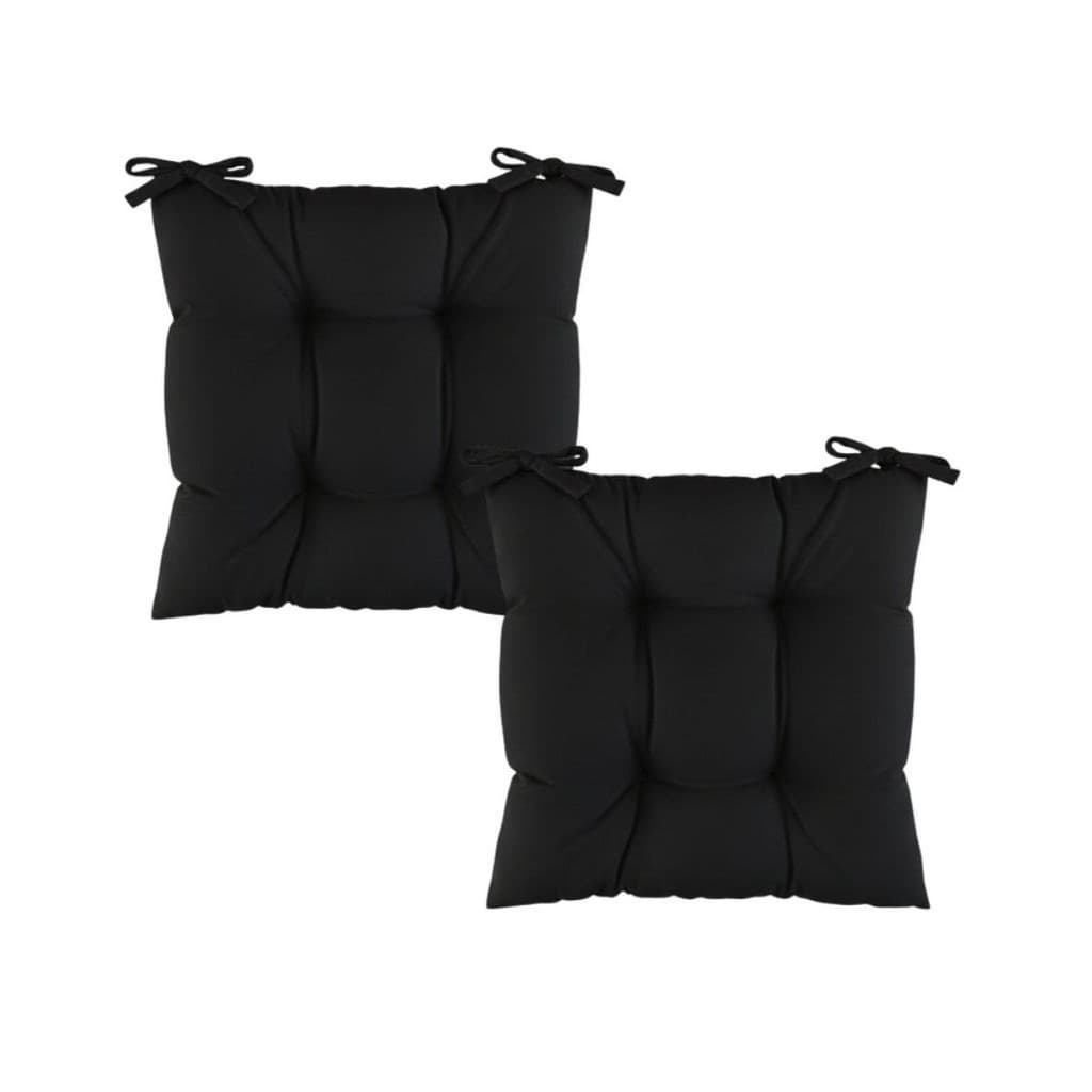 Kit 2 Almofadas Decorativa Futon Assento De Cadeira Sofá Pallet Banco Diversas Cores 40x40cm Macio