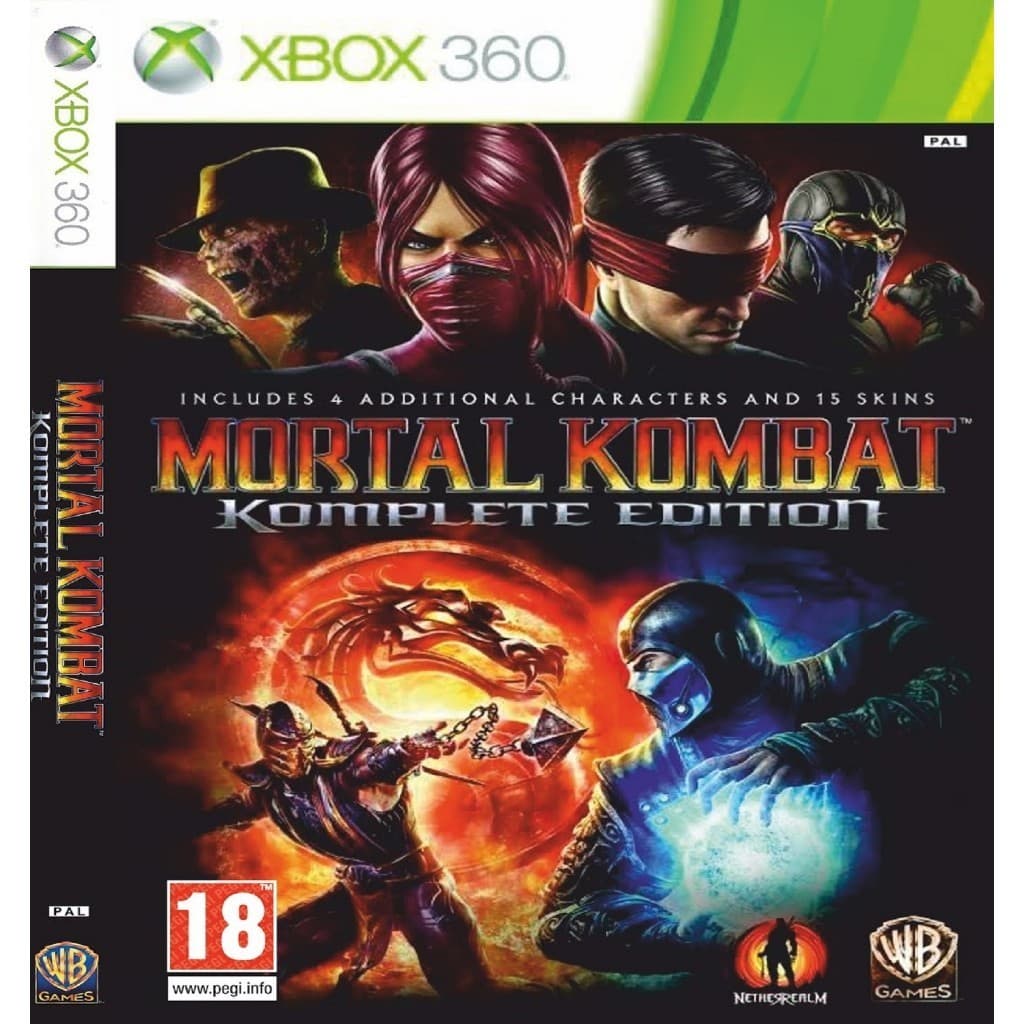 Mortal Kombat Komplete Edition - Xbox 360 LT3.0