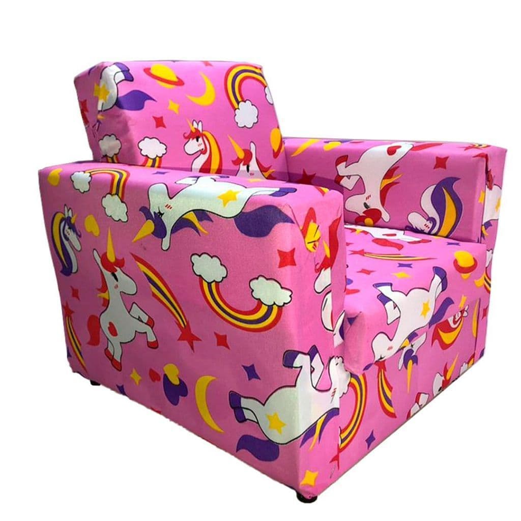 Sofá Para Crianças Decorativo Multiuso Versátil Personagens 2 a 5 Anos