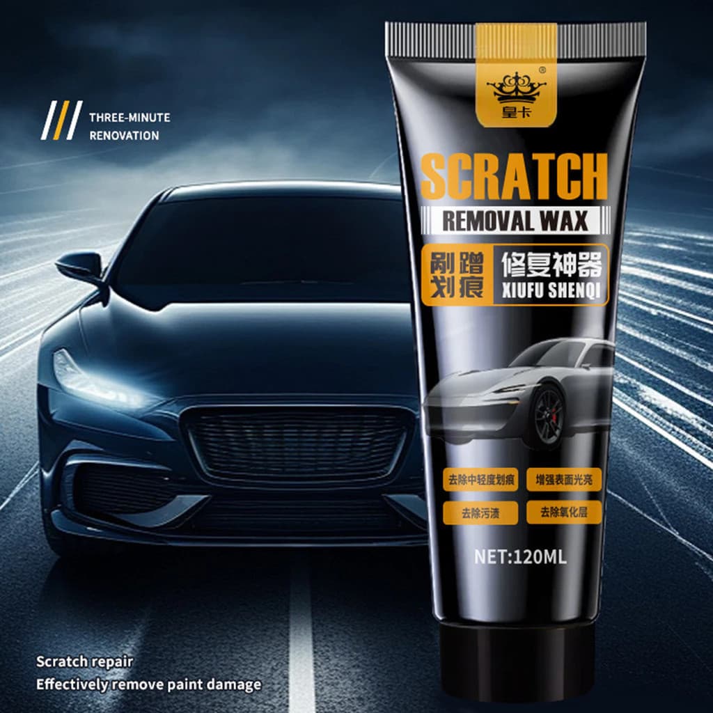 Kit Removedor De Arranhões De Carro 120ml , Reparo De Superfície De Veículos , Acessórios De Limpeza E Cuidado