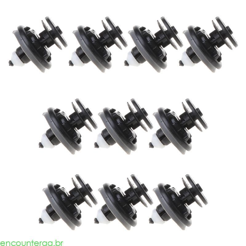 Encontrora 10 Peças Clipe Fixação Automática Painel Da Do Carro Retentor Fixo Para Golf