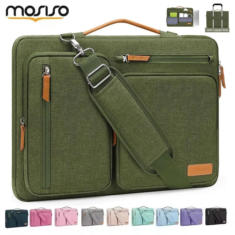 13 14 15 15.6 16 17.3 Polegadas Bolsa De Ombro Para Laptop MacBook Air Pro M4 M3 M2 M1 HP Dell Lenovo Asus Capa Computad