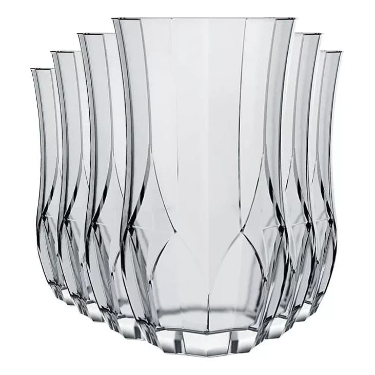 Conjunto Copo Opera Long Drink 360ml Luva Com 6 Unid. Cor Transparente