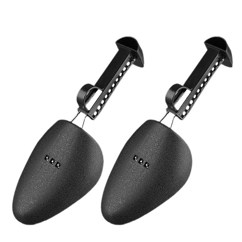 Alargador de sapatos ajustável de plástico para homens e mulheres, modelador de sapatos, suporte para sapatos, alargador