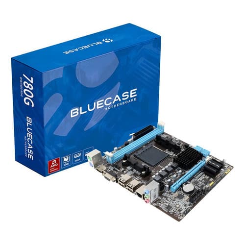 Placa Mãe Amd Am3 Am3+ Ddr3 Pcie 2.0 Bluecase Bmba780g-a2hg ate 95w