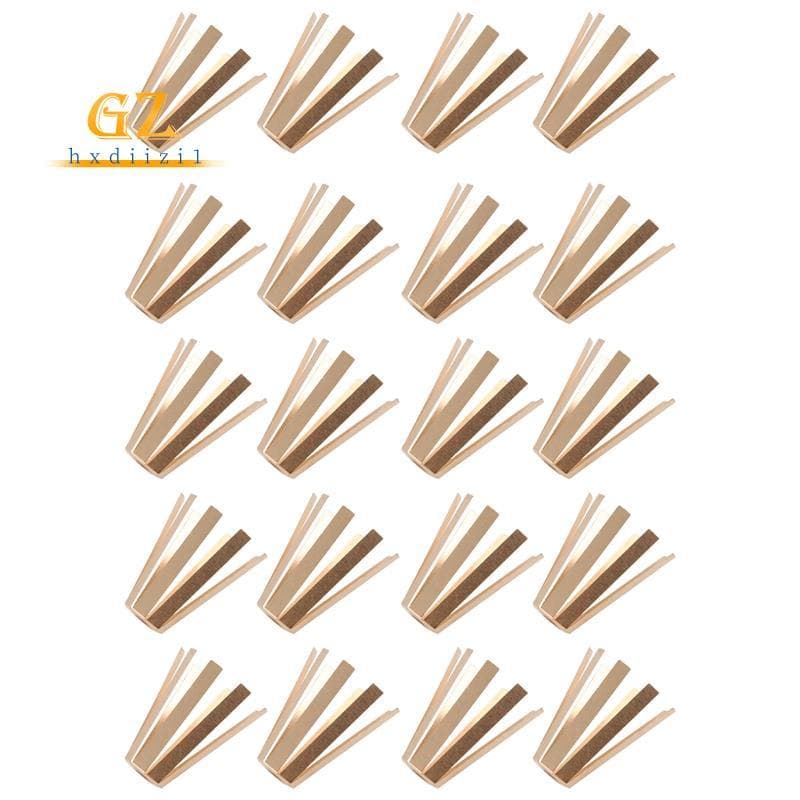 [gzhxdiizi1] 20 Peças Calços De Golfe Adaptador De Latão Espaçadores Para Eixos Calço Acessórios De Clube