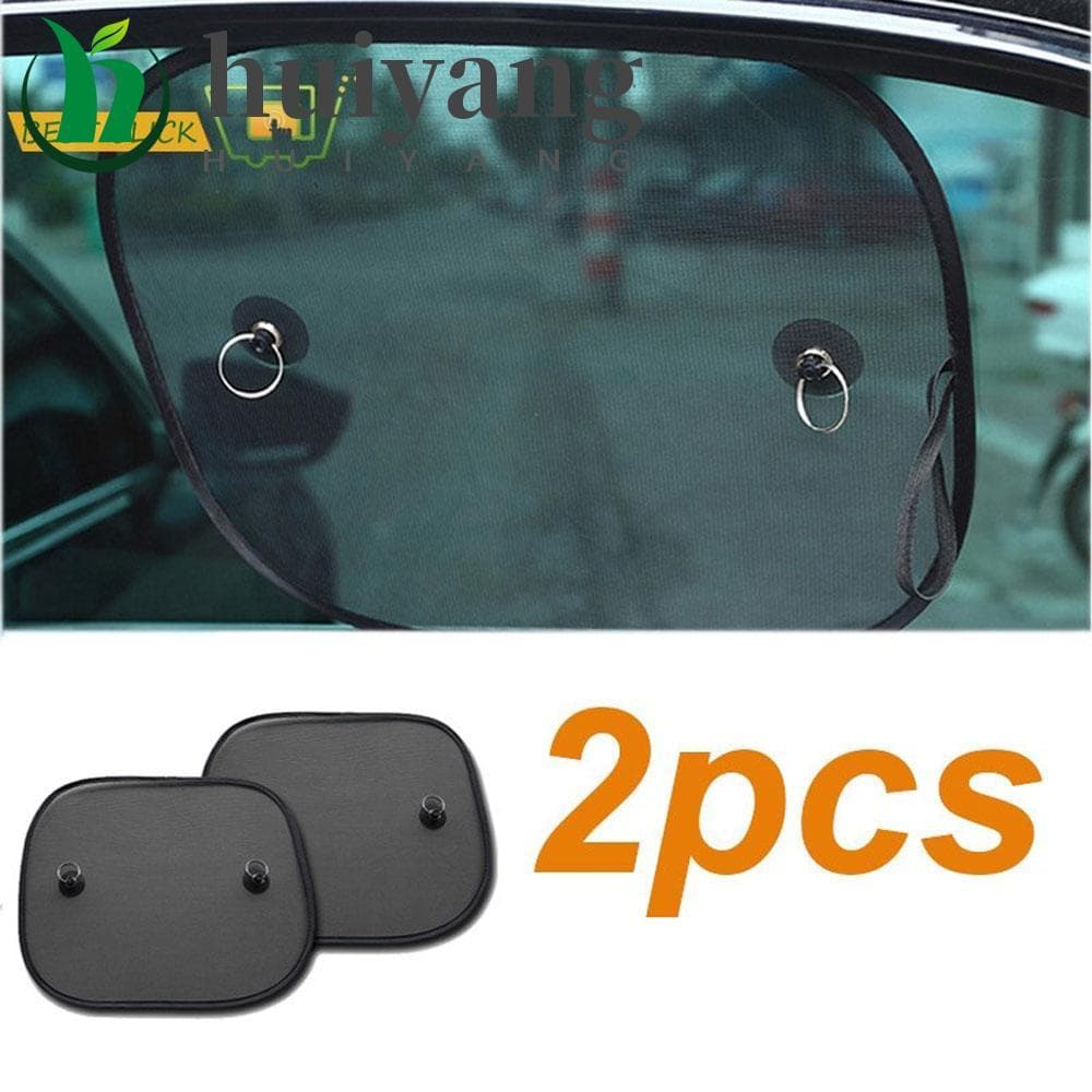 HUIYANG Protetor Solar Para Carro Criativo 2 Peças Cortina De Proteção UV Filme Janela Lateral Da Do