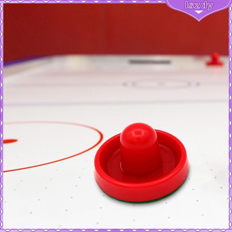 [Lszdy] Empurradores De Air Hockey , Almofadas Vermelhas De Tamanho Real , Acessório De Hóquei De Mesa Para Portátil Int