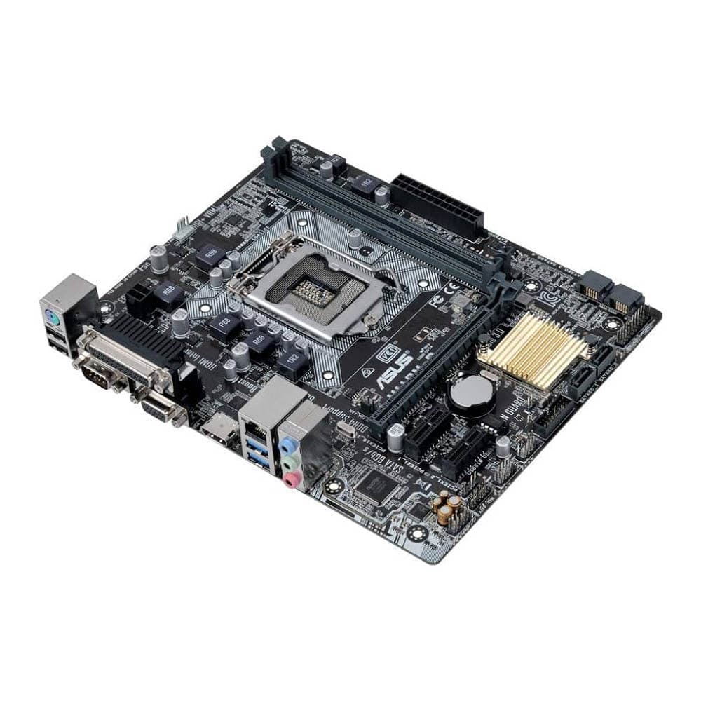 Placa Mãe Asus H110M-D - LGA 1151 - 6 e 7 geração - OEM