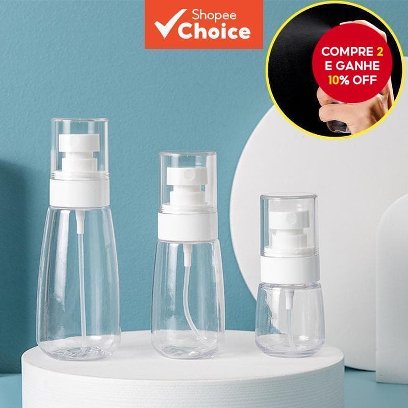 Frascos De Spray Para Viagem 30ml , 60ml , 100ml : Recipientes Versáteis Cosméticos E Repelentes De Insetos