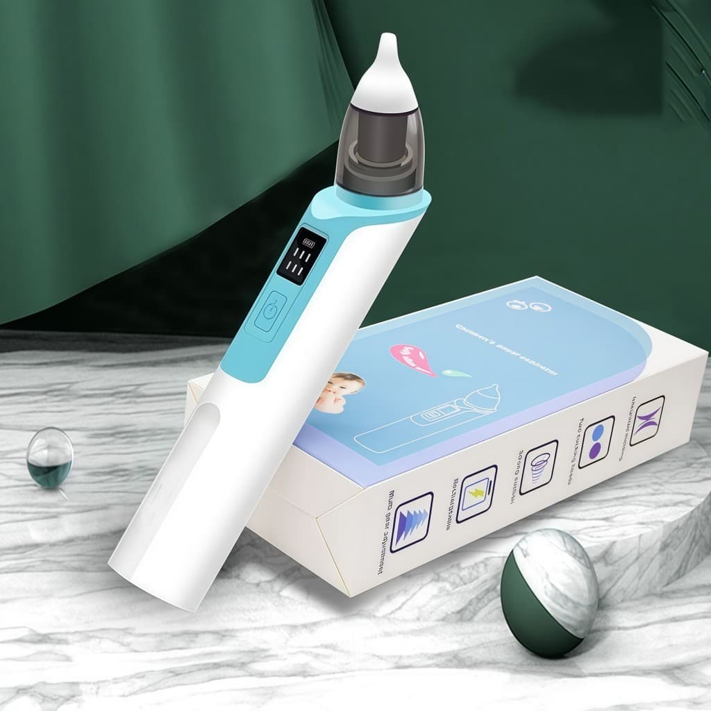 Aspirador Nasal Infantil Elétrico Higiene Nasal para Crianças e Bebês