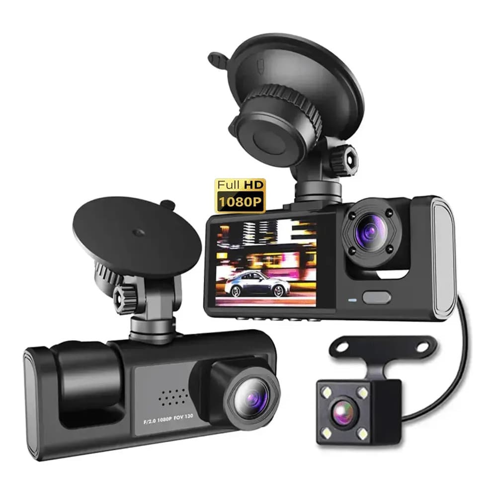 Câmera Veícular Black Box Traffic Recorder Super Hd 1296p Ms