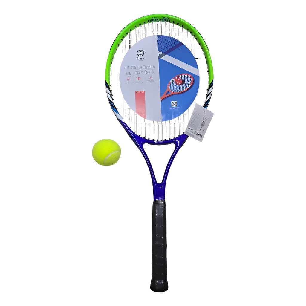 Kit Raquete Com 1 Bola E Bolsa Esporte Tenis Jogo Ar Livre