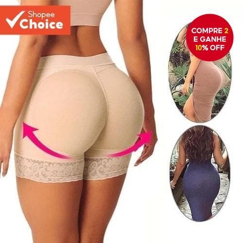 Calcinha Modeladora Acolchoada Feminina – Butt & Hip Enhancement Com Controle De Elevação Para Uma Silhueta Curva