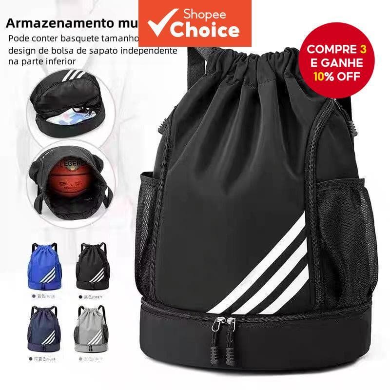 Mochila Esportiva Para Treinamento Universitário , Bolsa De Ginástica Mulheres , Futebol , Sapatos Grandes De Fitness , 