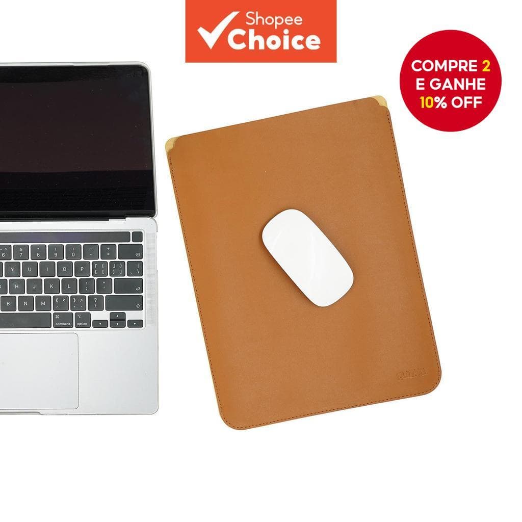 Capa Vertical Fácil De Couro PU Para Laptop MacBook Pro MateBook X360 13 14 15 15.4 15.6 16 Polegadas