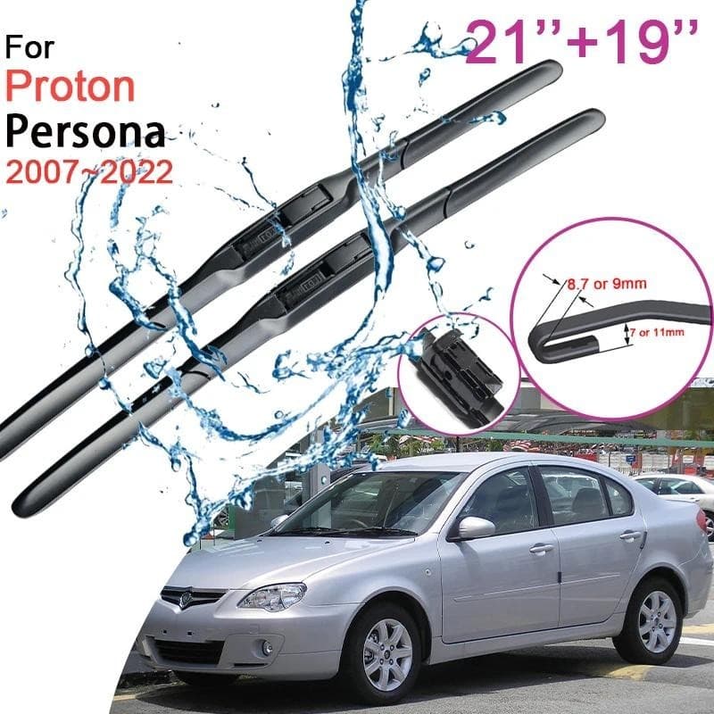 Lâminas De Limpador De Para-Brisa Dianteiro De Carro , Proton Persona CM6 BH6 2007 ~ 2022 2008 2009 2010 , Acessórios De