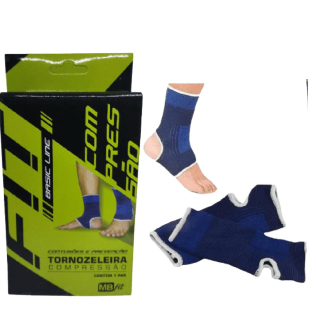 2 tornozeleiras meia ortopédica ajustável compressão elástica