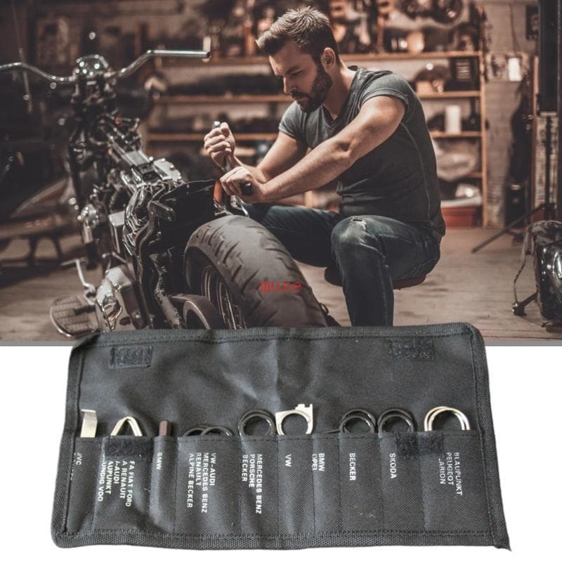 Kit Ferramentas Remoção Reprodutor Carro Profissional Para A Dos Veículos Ferramenta Inoxidável