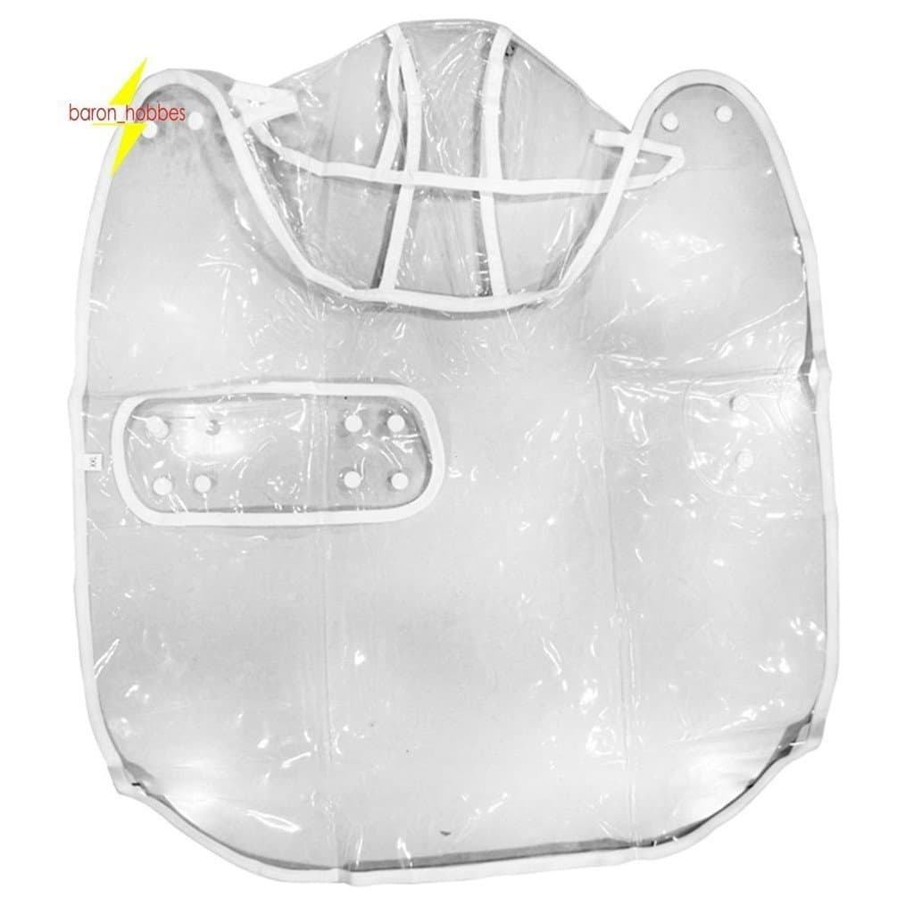 S-Animal De Estimação Cão Filhote De Cachorro Transparente Capa De Chuva Pet Com Capuz Jaqueta À Prova Dwaterproof Água