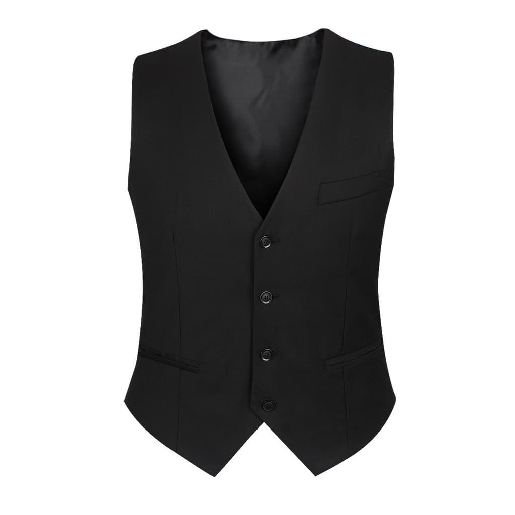 Versão coreana terno fino colete masculino de negócios profissional colete padrinhos roupas grupo vestido 5 cores 2026.3