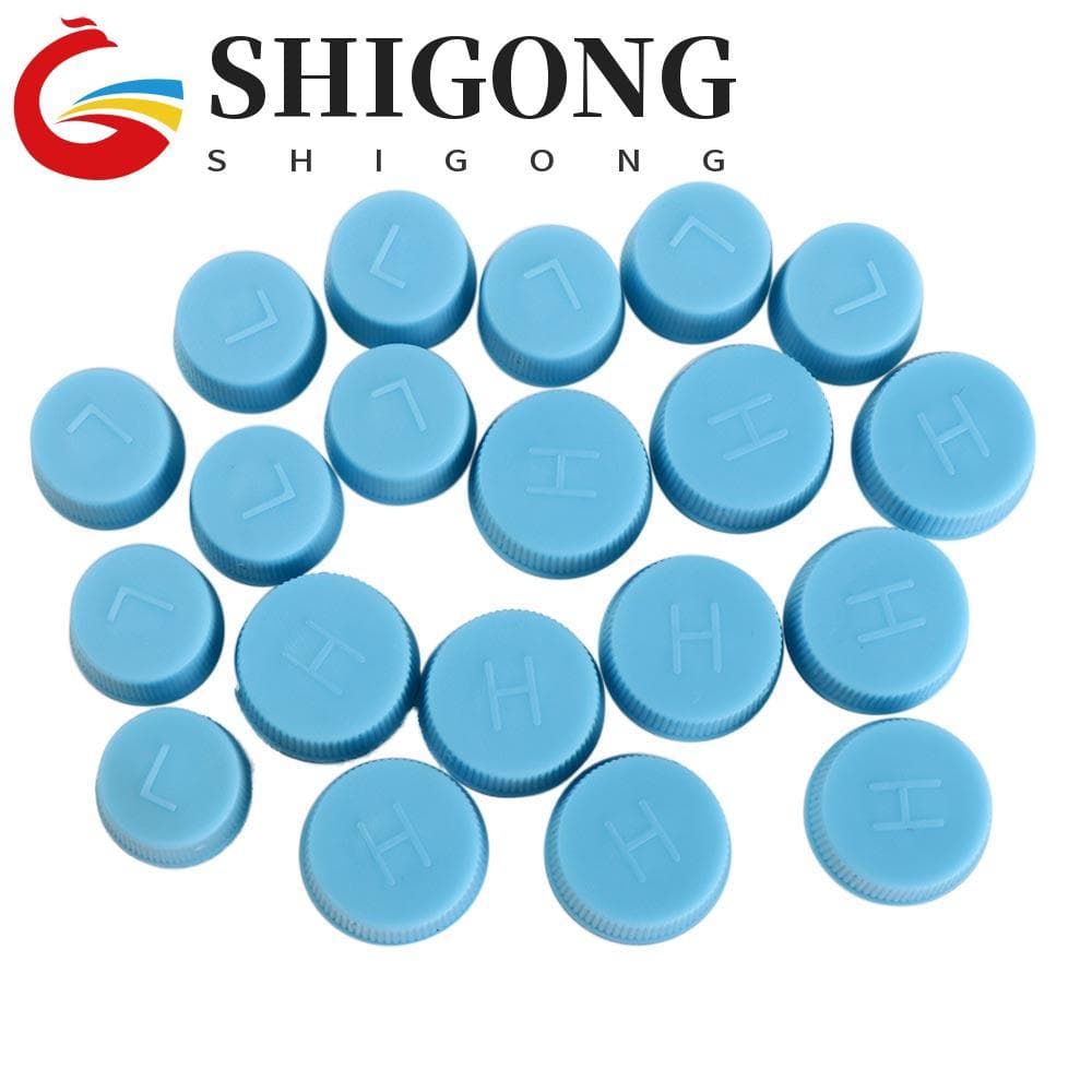 SHIGONG Tampa Contra Poeira , Válvula De Porta De Serviço , Refrigerante , 10 Peças Sistema A/C Lateral Alto E Baixo , T