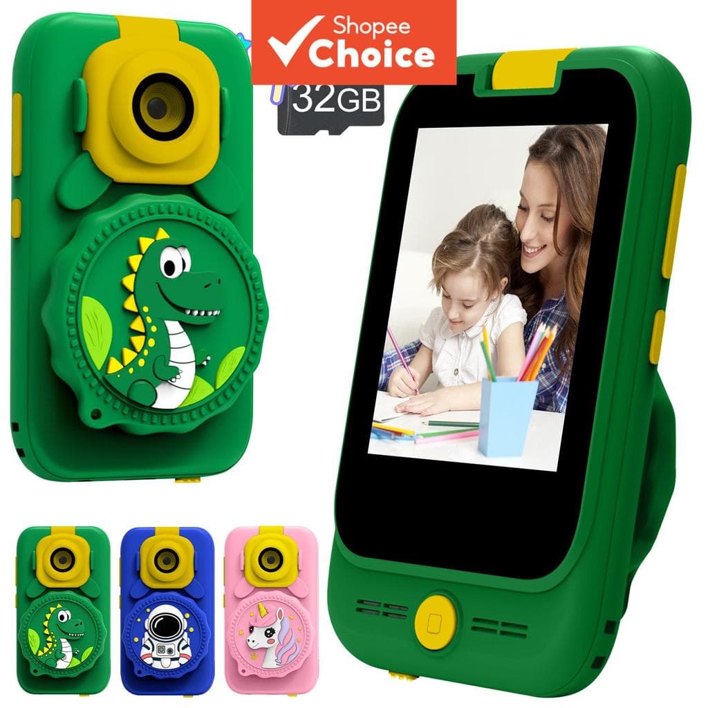 Celular Infantil Com Função De Gravação De Vídeo Fotográfico De 12 Mp E Tela Sensível Ao Toque Móvel