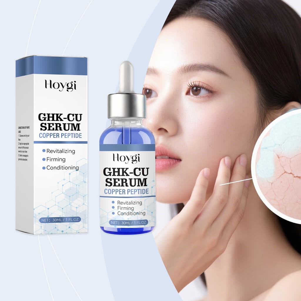 30ml GHK ‐ Cu Copper Peptide Sérum Hidratante E Firmador – Fornece Pele Elástica , Suave Refinada Com Absorção Rápida Um