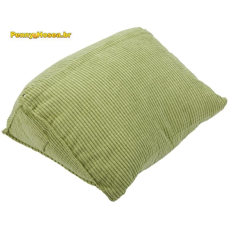 Almofada De Encosto De Leitura , Travesseiro De Cunha , Lombar , Cama , Cadeira De Escritório Apoio Para As Costas (Verd