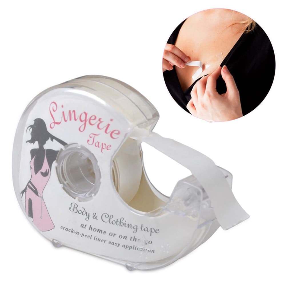 Fita Adesiva De Moda Lingerie Dupla Face Para Vestido De Roupa  De Casamento Corporal