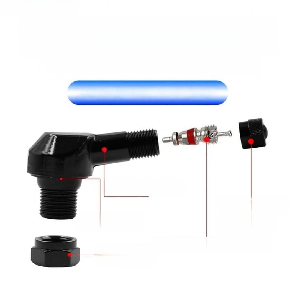 Haste De Válvula Sem Câmara De Liga De Alumínio De Ajuste Universal Para Uso Em Carro De Motocicleta CNC