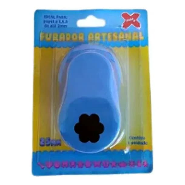 Furador De Papel Flor 6 Pétalas 25mm (2,5cm) Artesanato Eva