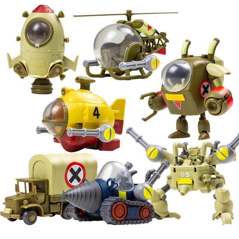 SNK Metal Slug 3 Astroslug Slugnoid Mariner Broca Copter Modelo Kit Conjunto