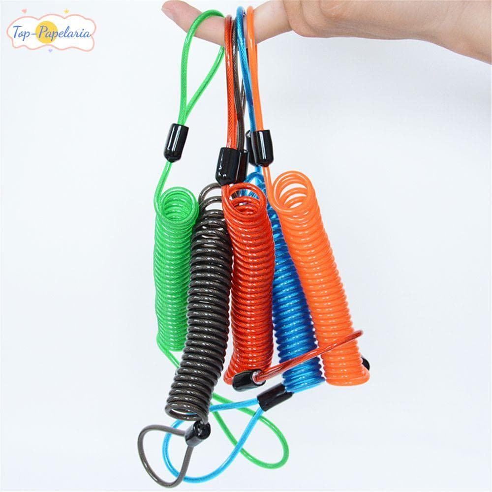 Corda De Bloqueio De Bicicleta Perfumada De 2.5m , Ferramenta Anti-Roubo , Lembrete De Segurança Para Scooter , Fio De C