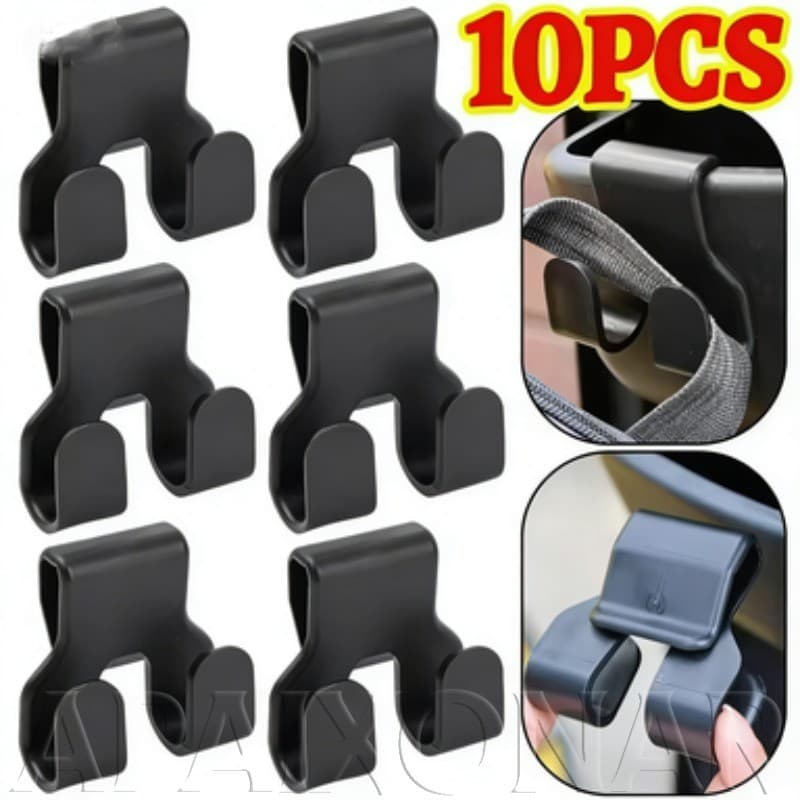 Gancho Para Caixa De Armazenamento De Motocicleta Resistente De 10/6/4 Unidades-Rack Universal Bicicletas Elétricas-Dupl