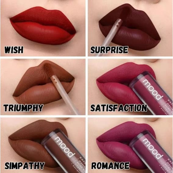 Batom Mood Líquido 22cores (Validade 03/2028) - Ruby Rose