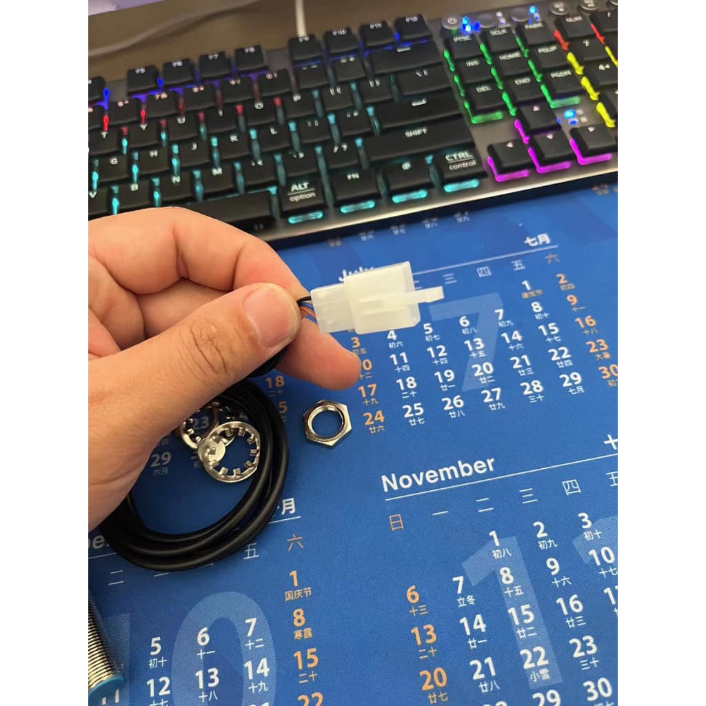 Sensor De Velocidade Do Velocímetro Digital Universal Com Ímã Para Motocicleta ATV Odômetro Tacômetro