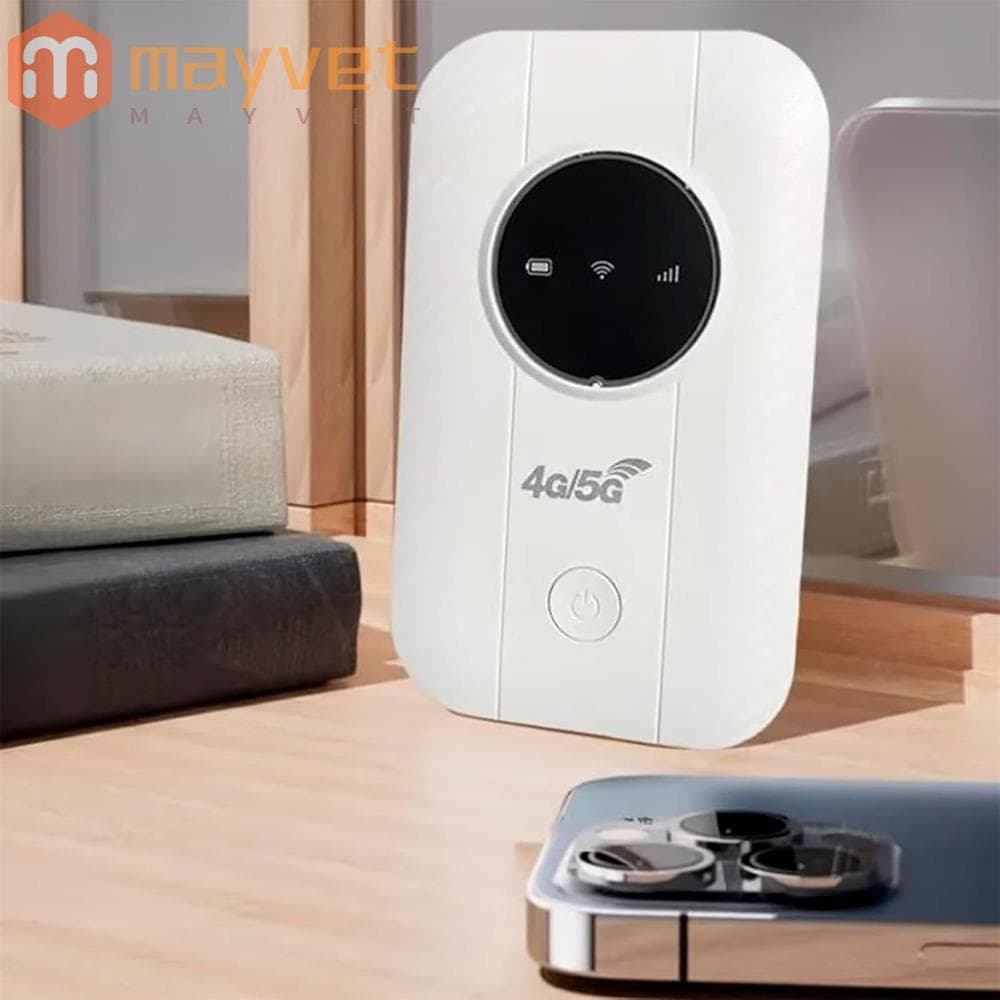 MAYVET Pocket Mobile Hotspot , Versão Asiática/Europeia Roteador Portátil WiFi 4/5G , Alimentado Por USB