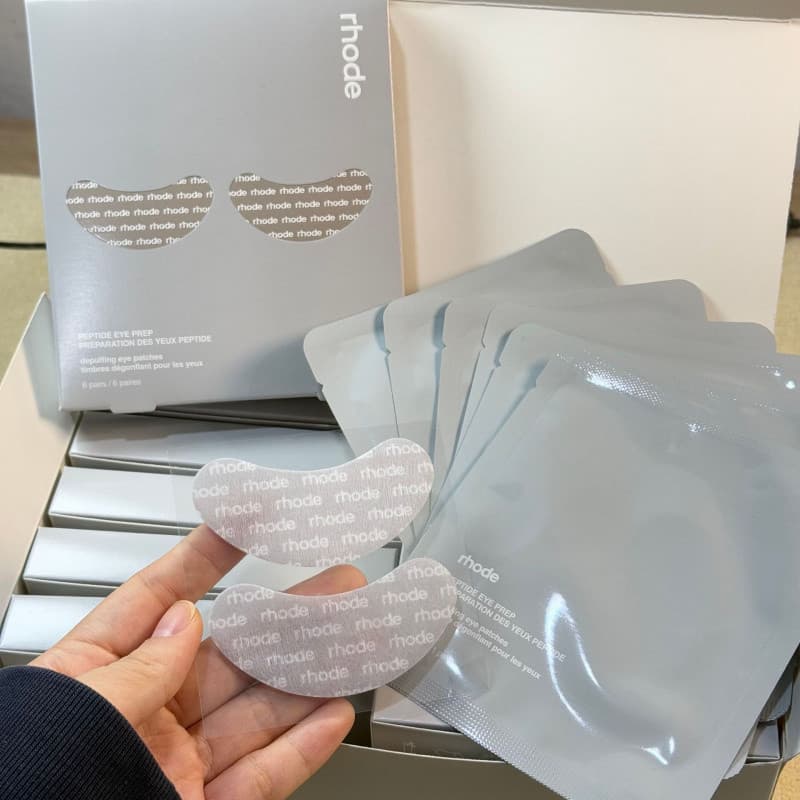 Rhode Skin Peptide Eye Prep Hidratante Sob Patches De Olho Anti Envelhecimento Tratamento De Inchaço De Olheiras