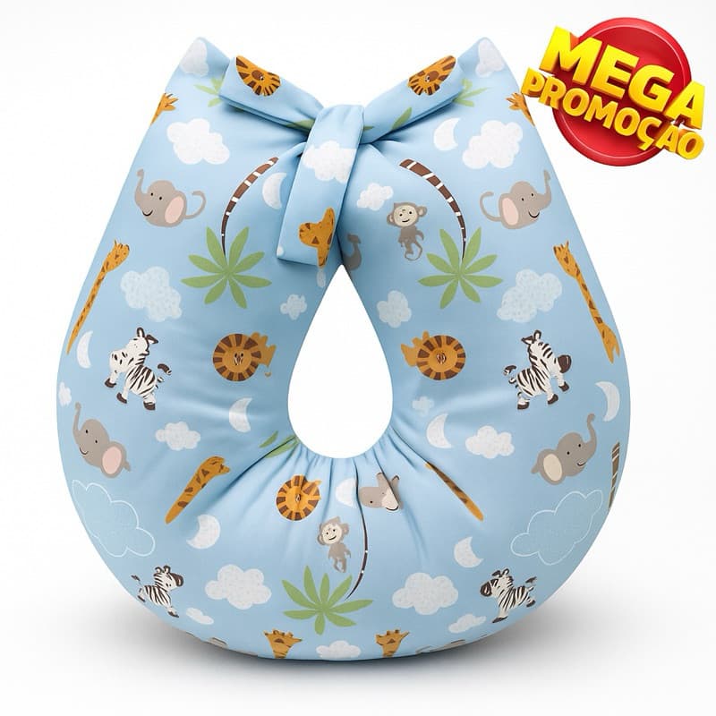 Almofada  Amamentação - Travesseiro Amamentar Menino Menina Varias Estampas