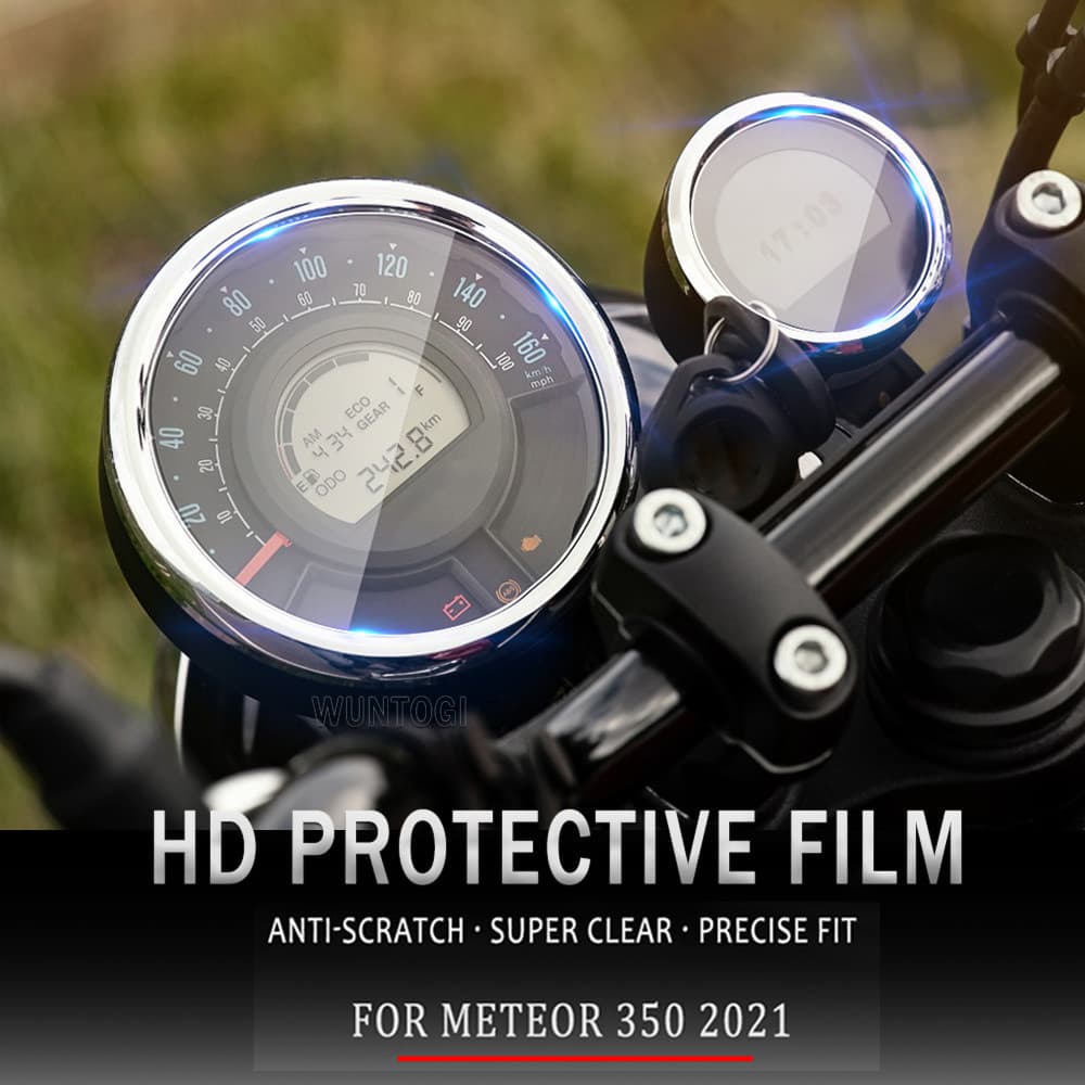 Filme De Instrumento De Proteção Para Painel De Tela De Cluster De Arranhões De Motocicleta Adequado Royal Enfield Meteo