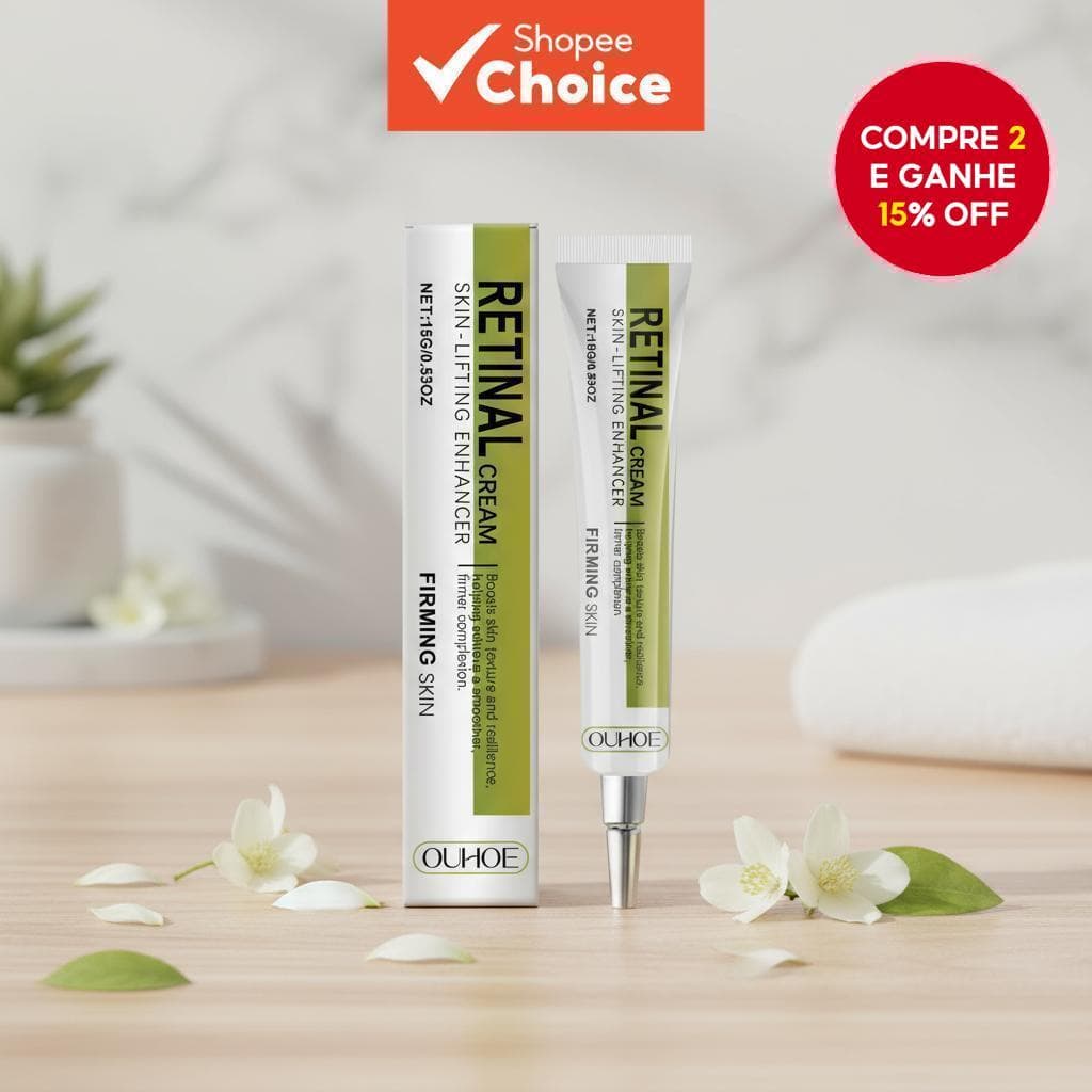  15g Creme de Retinal, Hidratante Facial com Retinol, Fluido Suave de Cuidado com Retinaldeído