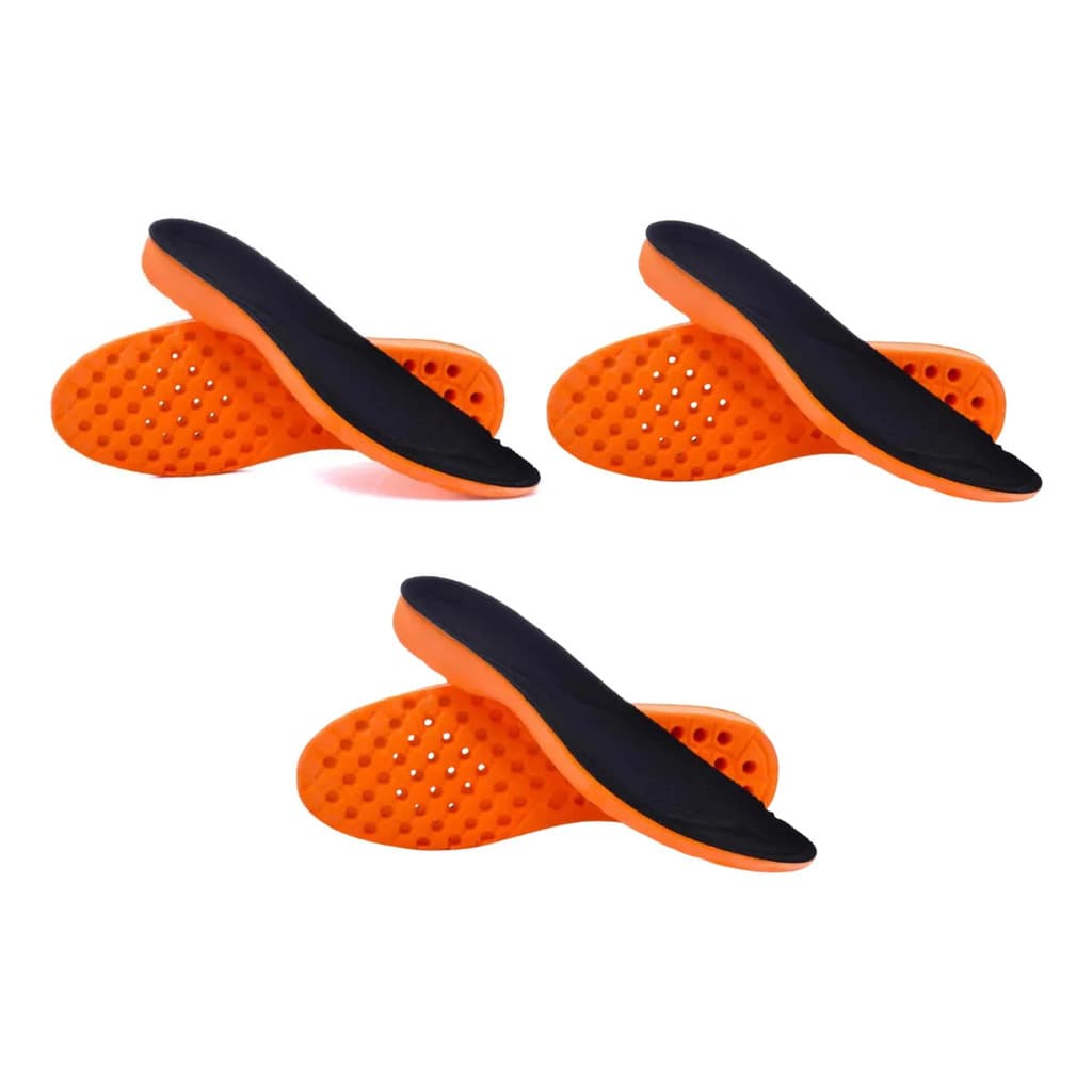 Kit 3 Palmilha De Gel Anatômica De Alto Conforto Absorção